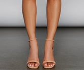 Style It Up – Blockabsätze aus Wildlederimitat